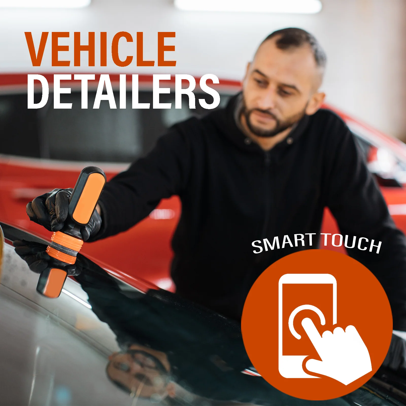 Xtremegrip Black Nitrile Gloves, Pack Of 50 Diamond Texture Grip Gloves - Image 3